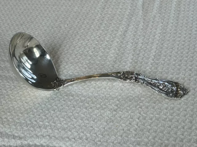 Reed & Barton Francis I Sterling Silver 6-1/2" Gravy Ladle New Mark No Monogram