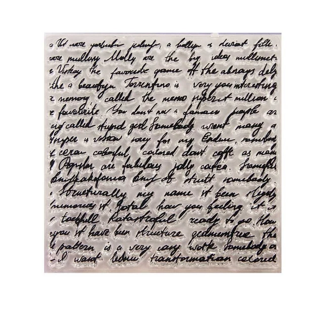 Transparent Stamps for Scrapbooking Great Decoration Options (70 characters)