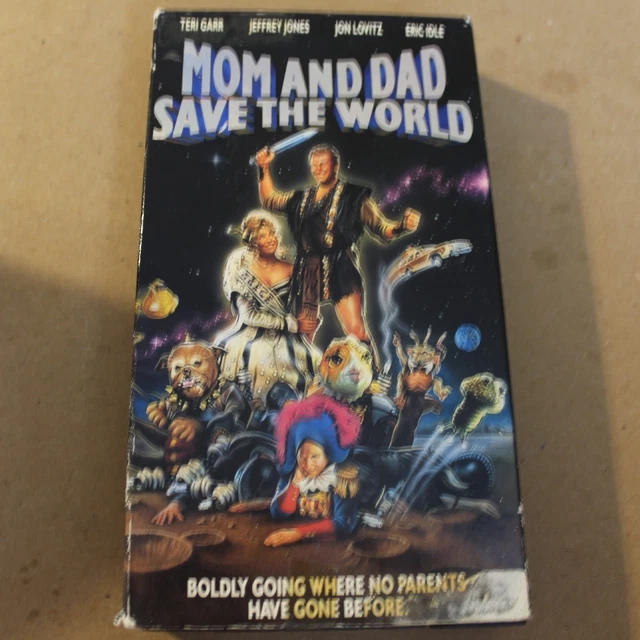 Mom And Dad Save The World Vhs 1992 Hbo Warner Jon Lovitz Jeffrey 