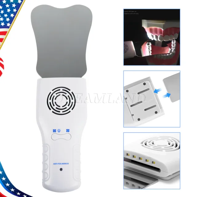 Dental Automatic Anti-fog Mirrors Photography Reflector Set for Oral F2s