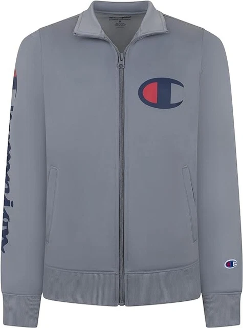 Champion Heritage Boys Full Zip Track Jacket Kids Clothes