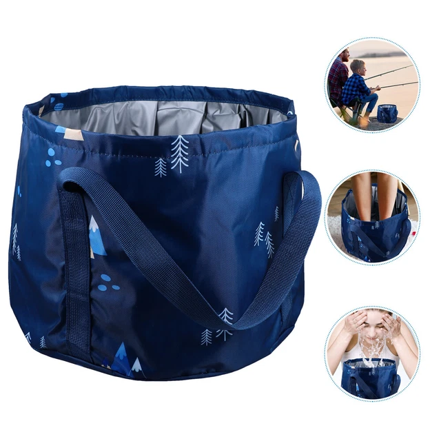 Piscina vasca pesca secchio d'acqua pediluvio vasca da bagno vasca da viaggio multifunzione