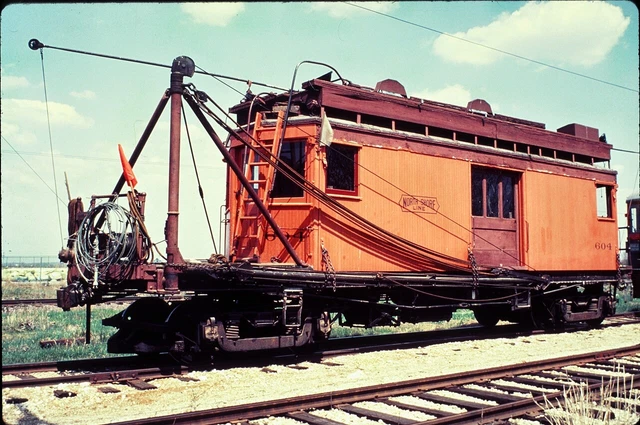 North Shore Line (CNSM) - Line Car - #604 - Duplicate 35mm Slide (b)