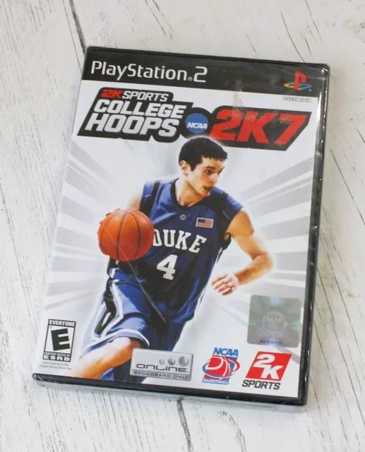 2K Sports College Hoops NCAA 2K7 PlayStation 2 PS2 Brand New Sealed Game