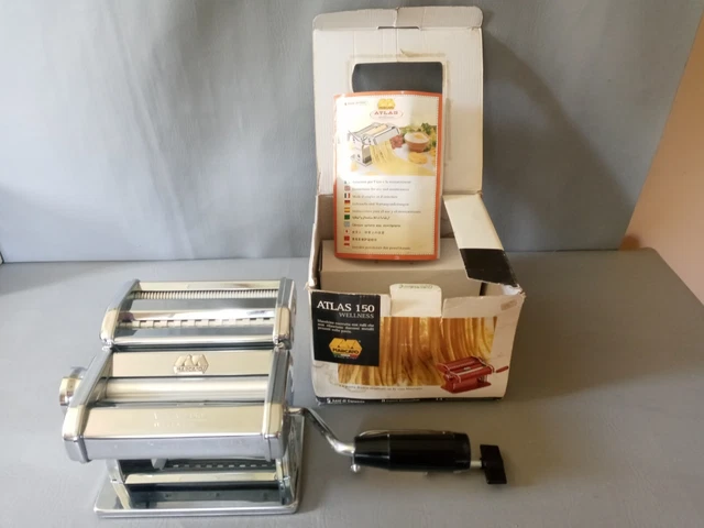Marcato Atlas 150 Wellness Pasta Maker Made In Italy Open Box Unused Marcato Atlas 150 Wellness Pasta Maker Made In Italy Open Box Unused