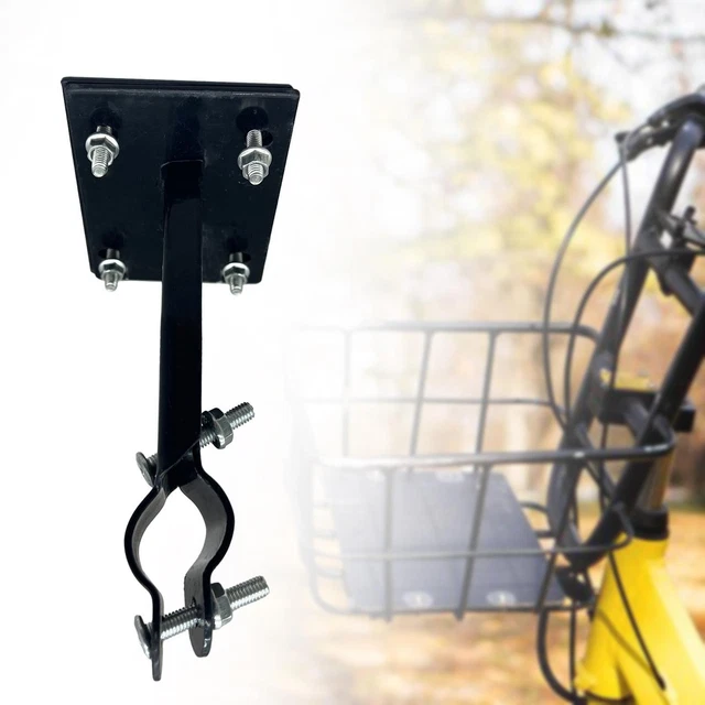 Support de panier de vélo, support de montage de vélo, support de