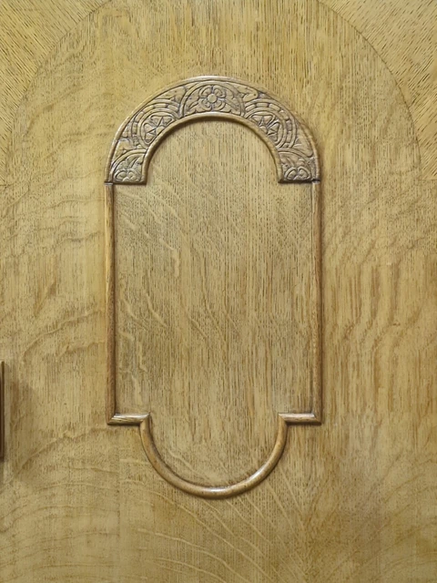 1920s Art Deco Walnut Veneer On Solid Wood Gentlemen's Wardrobe 2