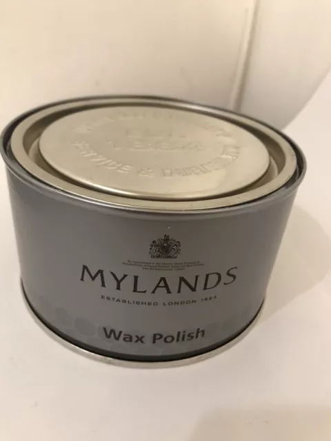 Mylands wax Antique Brown 400grams Toluene Free polish shine patina wood metal