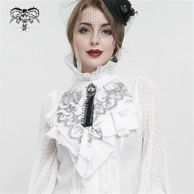Gothic Gorgeous Embroidered pattern Bow Tie Prom ​Banquet Clothing Accessories