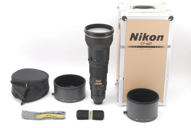 "Near MINT- Optics MINT" Nikon AF-S 600mm f4 G ED VR Telephoto Lens w/Hard Case