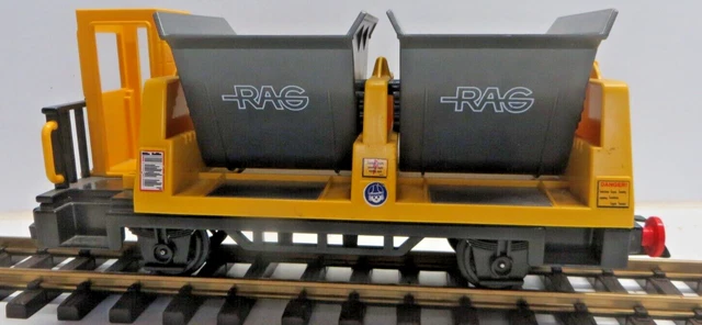 PLAYMOBIL LGB GAUGE G Tipper Wagon Rag Freight Car With Brakeman's Cab ...