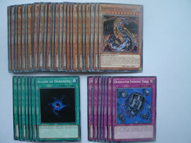 RAINBOW DARK DRAGON Deck * Ready To Play * Yu-gi-oh 12.00 - PicClick UK