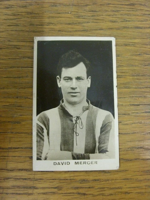 10/06/1922 Trade Card: Sheffield United - David Mercer [Card No.39] D.C. Thomson