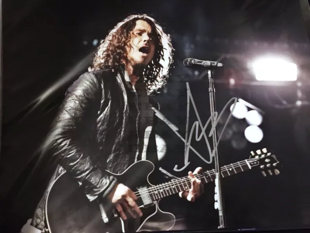 CHRIS CORNELL Audioslave Lead Singer Autographed signed 8x10 Photo Reprint