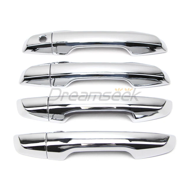 8x Chrome Door Handle Cover Trim Molding Pour Honda CRV 2017 One Key