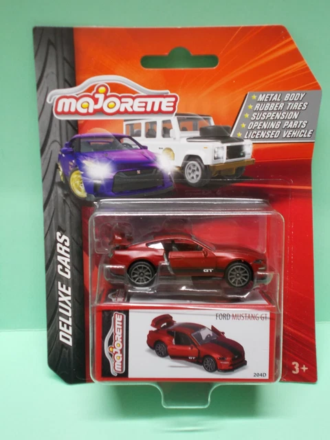 Ford Mustang Convertible + Caravane - Majorette 325 (1994) - Neuf En Boîte - France