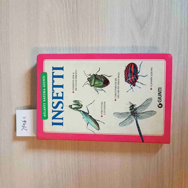 INSETTI -STRUTTURA FUNZIONI riconoscimento classificazione GIUNTI 2009 ...