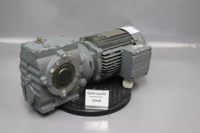 SEW Eurodrive SA47 DT80K4 Gear Motor 0.55KW + Transmission SA47/A I=23.20 Used
