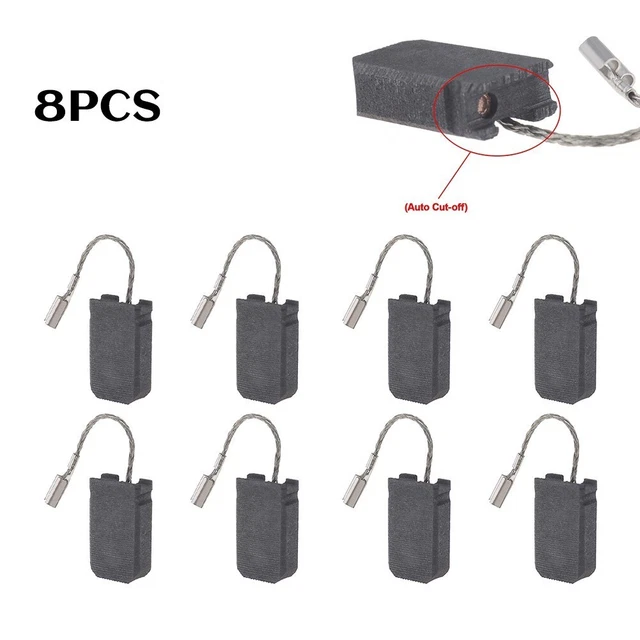 Cepillo de carbono de motor para Bosch 10 11 14 15-125 8x para Bosch 1400