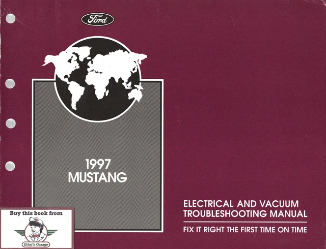 1998 FORD MUSTANG Electrical Vacuum Troubleshooting Wiring Diagrams