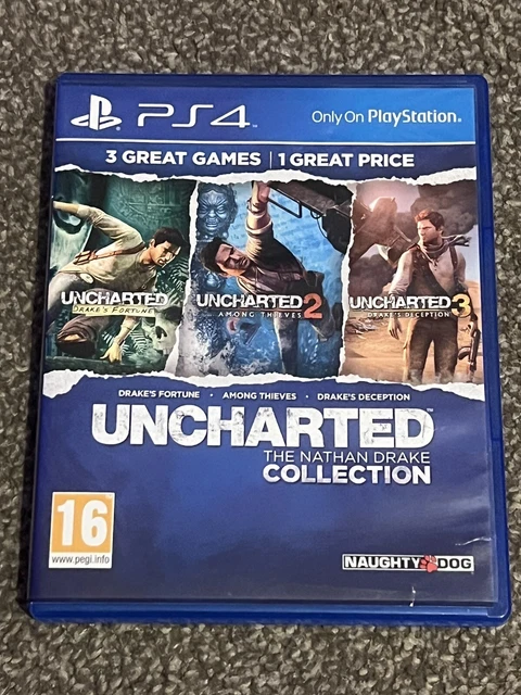 PS4 Uncharted The Nathan Drake Collection. Mint Condition!