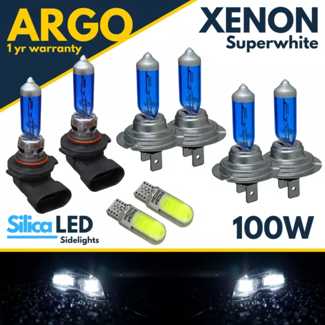 Para VW Jetta MK3 Xenón Blanco 2005-2011 Faro 100w LED Niebla Lateral Bombillas