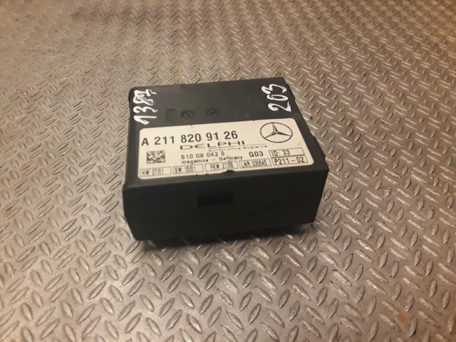 MERCEDES ALARM CONTROL Module C Clk Cls W203 W209 W219 Genuine A ...