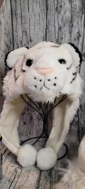 JIGLZ Childrens Animal Hats - Lion Tiger Penguin Bear Dog - New With Tags