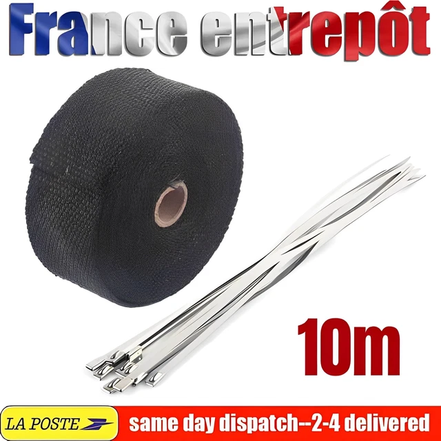 JFG RACING - Écran De Protection Thermique Pour Pot D'échappement En Fibre De