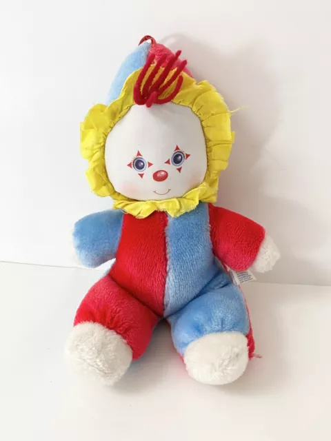 AmToy Clown Baby Softtouch Stuffed 1982 Plush Toy (R2)