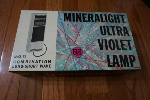 UVP Mineralight UVSL-13  UV lamp transilluminator hand-held compact  mini long