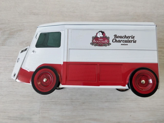 Boîte à Gâteaux Métal Bleu - Camion Tremven Vintage - Déco Cuisine