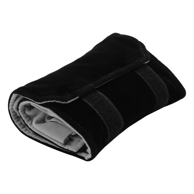 4X(Schmuckrolle Schmucktasche,aus Flanell,fuer , zur Schmuckaufbewahrung auf R6)