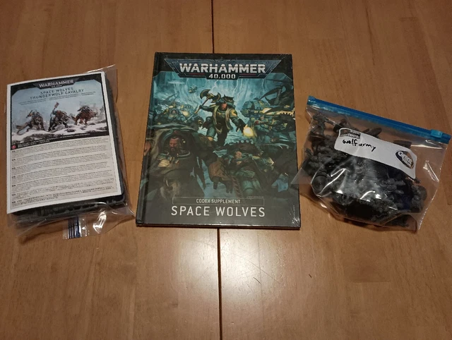 SB-1 GW Warhammer 40K Space Marine Space Wolves Army Lot SB-1 GW Warhammer 40K Space Marine Space Wolves Army Lot