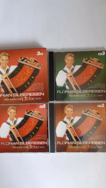 Florian Silbereisen, Das kann nur Liebe sein, 3-er CD im Schuber, Set