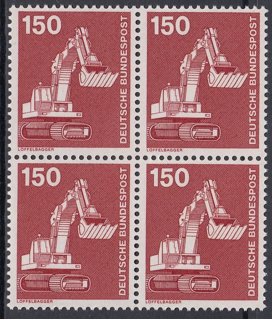Bund / BRD 992 im 4er Block postfrisch (992/4)