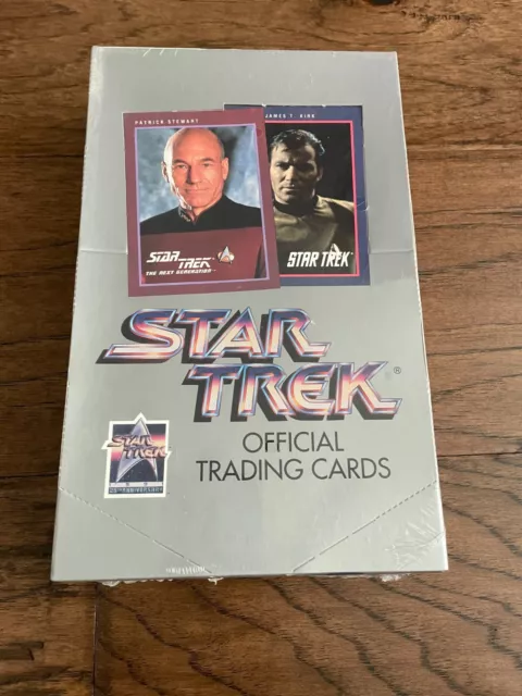 1991 Impel Star Trek Series 1 25Th Anniversary Factory Sealed Box Trading Cards