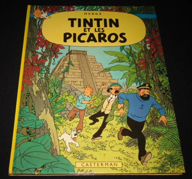 Tintin et les Picaros EO / BD EO C1 1976 Hergé / BE !!!