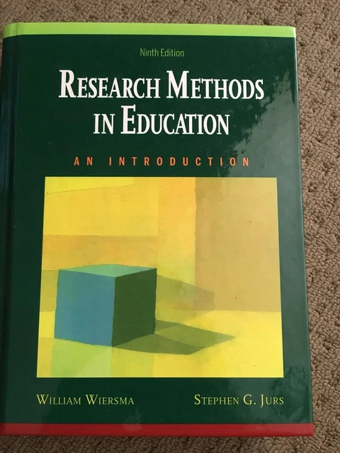 RESEARCH METHODS IN Education An Introduction Ninth Edition - Hardback ...