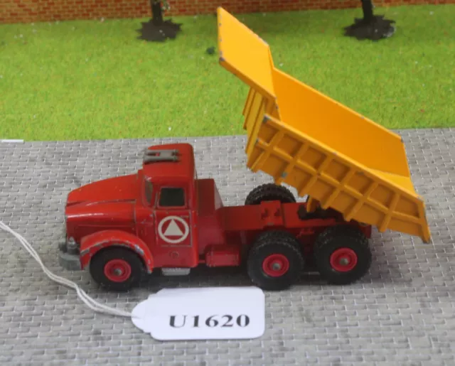 Matchbox Lesney King Size K-19 Red Scammell Tipper Truck Fair FNQHotwheels U1620