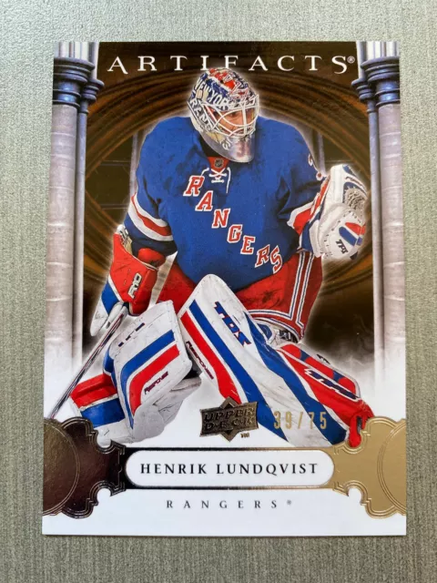 Henrik Lundqvist Signed Framed New York Rangers Fanatics Hockey Jersey –  Super Sports Center
