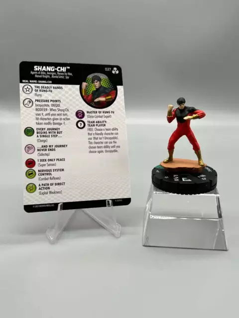 HeroClix Marvel Avengers War of the Realms #027 Shang-Chi