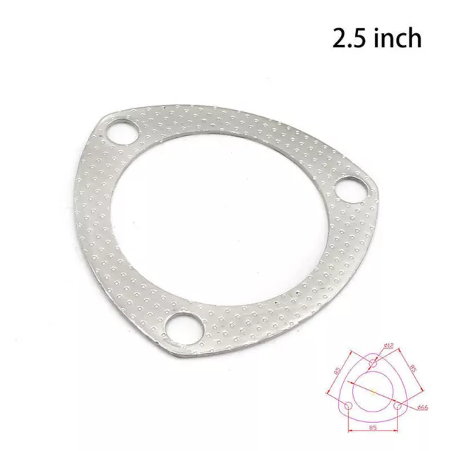 1pcs/lot 2.5'' inch 66mm Exhaust Pipe Gasket To Muffler Gasket Exhaust Gasket