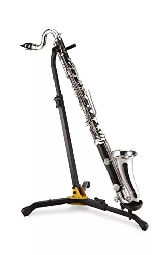 Hercules DS561B Bassoon/Bass Clarinet Stand,Black 2