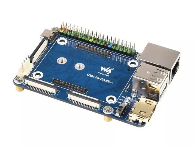 Mini Base Board (A/B) Designed for Raspberry Pi Compute Module 4