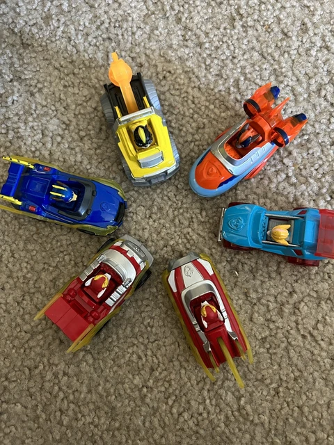 PAW PATROL MIGHTY pups super paws cars lot FREE Shipping $10.50 - PicClick