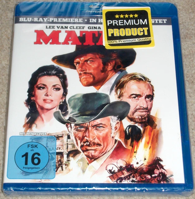LEE VAN CLEEF BAD MAN'S RIVER Gianni Garko SPAGHETTI WESTERN Reg B Blu ...