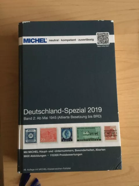 Michel briefmarken katalog spezial 2019 band 2