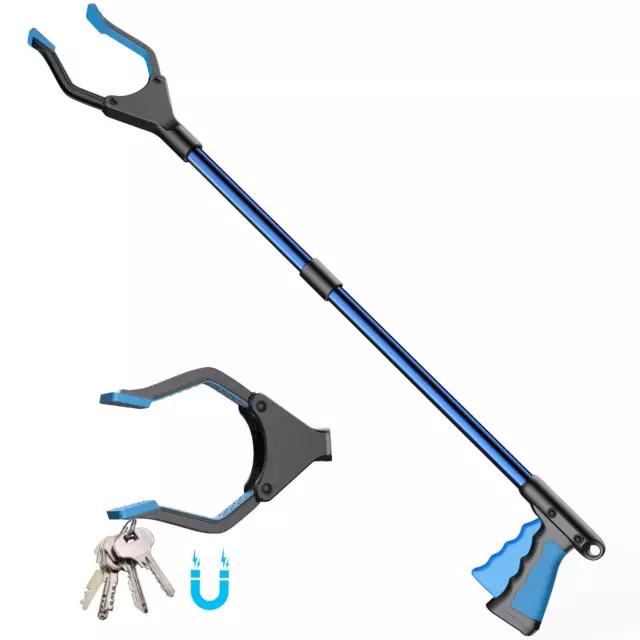 YAUNGEL Outils de Ramassage Pince telescopique Long bâton de grappin de 81 cm...