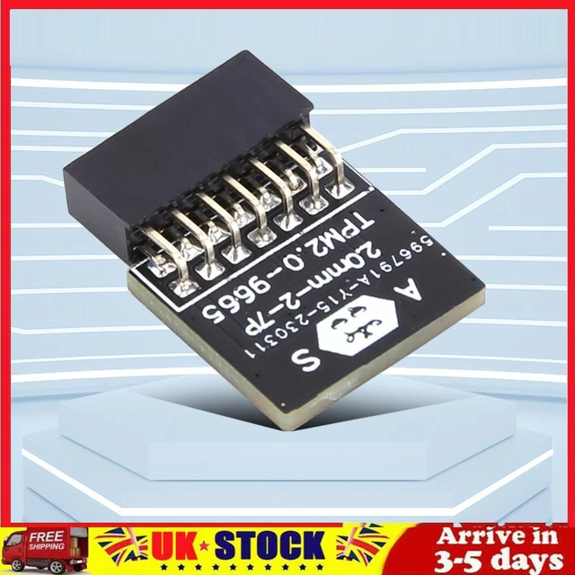 TPM 2.0 Motherboard Card LPC Interface Remote Card for ASUS/MSI/ASRock
